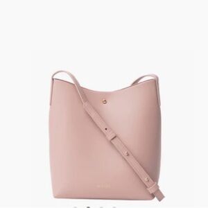 Samara Medium Shoulder Bag in Peony Pink
